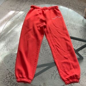 Lazypants Orange Nikki Joggers size 1